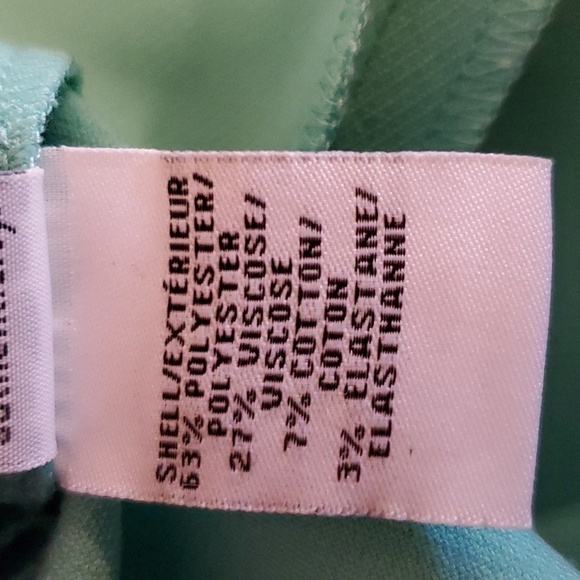 Diane von Furstenberg Seafoam Aqua A-Line Sheath Dress 8 - Picture 9 of 9